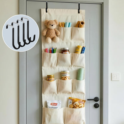4 Pack Over The Door Hooks (4 Count)