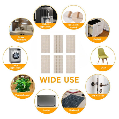 Felt Furniture Pads for Hardwood Floor (96 Count)