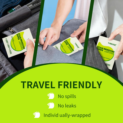 Stain Remover Wipes for Clothes & Fabric (50 Count)