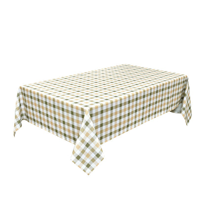 Classic Gingham Tablecloth Fabric