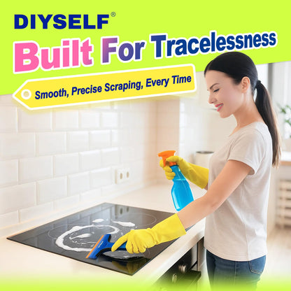 Plastic Glass Scraper Tool with 5 Pcs 4