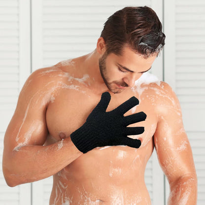 Bath Exfoliating Gloves (4 Count)