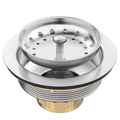 Stainless Steel Sink Drain Strainer Kit 3