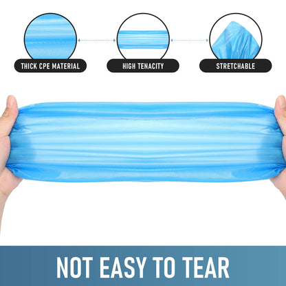 Shoe Covers Disposable Non Slip for Indoors Pack of 200 (200 Count)