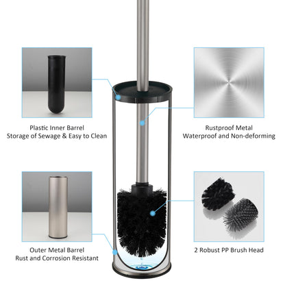 Toilet Brush and Holder (2 Count)