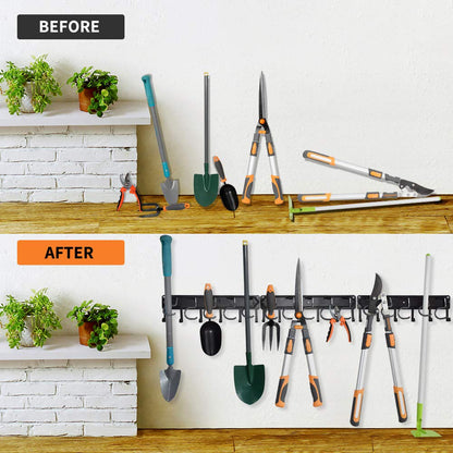 68" All Metal Garden Tool Organizer (4 Count)