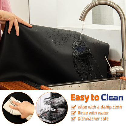 Silicone Mat 78.7”x 23.6” Heat Resistant Mats for Countertop