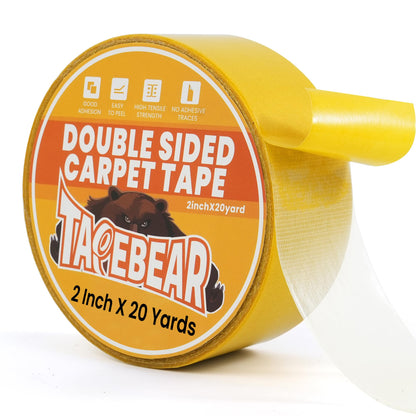 Double Sided Carpet Tape 2Inch x 20Yards