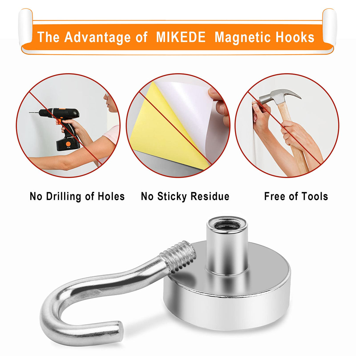 35 Pcs Magnetic Hooks 30Lbs+ Strong Magnet Hook for Cruise Cabins
