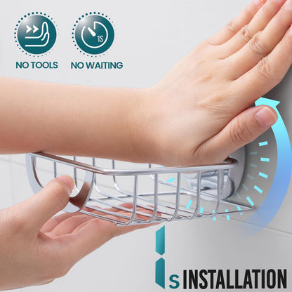 Soap Dish Bar Soap Holder Suction Cup