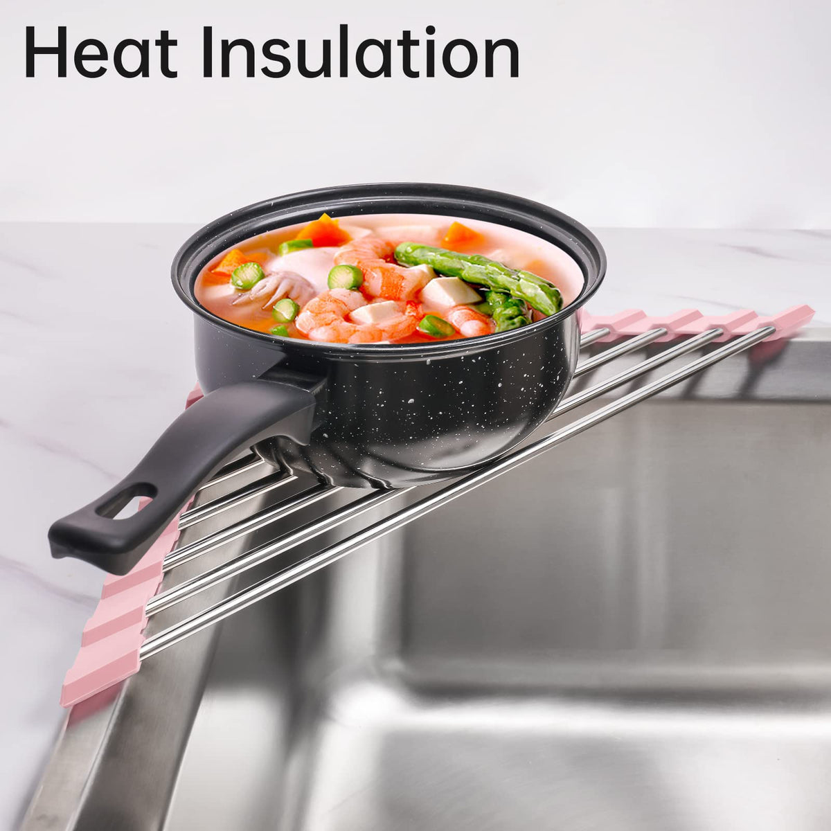 Triangle Foldable Dish Drying Rack