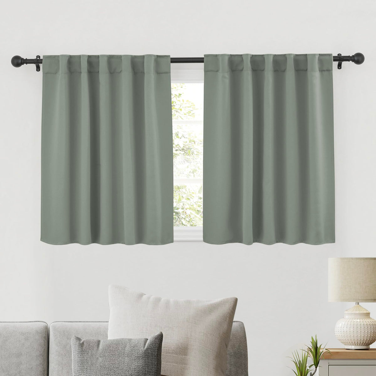 Short Blackout Curtains (2 Count)