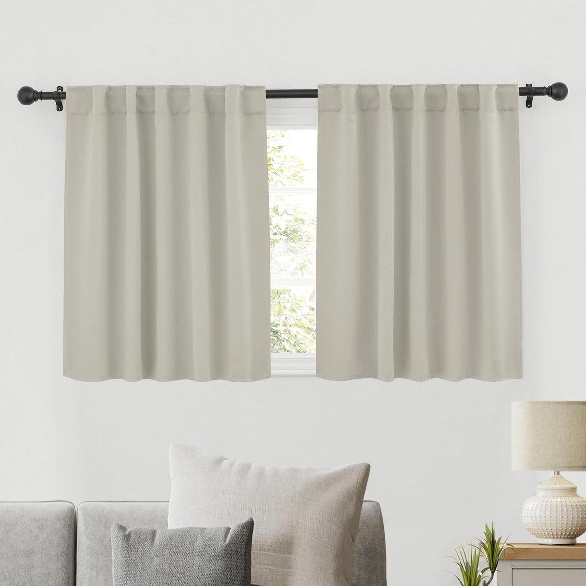 Kitchen Window Curtains (2 Count)