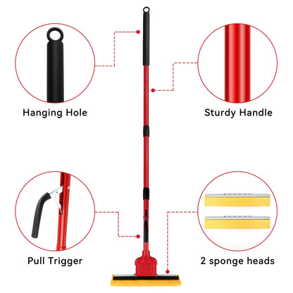 Cellulose Sponge Pop Up Sponge 4 Swop Roller Sponge mop Suitable for Wood