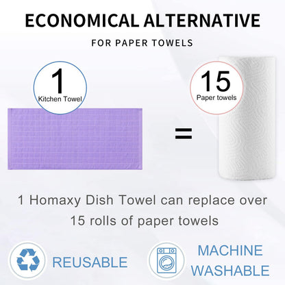 100% Cotton Terry Kitchen Towels (12 Count)