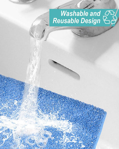 5 Pack Reusable Microfiber Mop Pads Compatible with MR.SIGA Mop (5 Count)