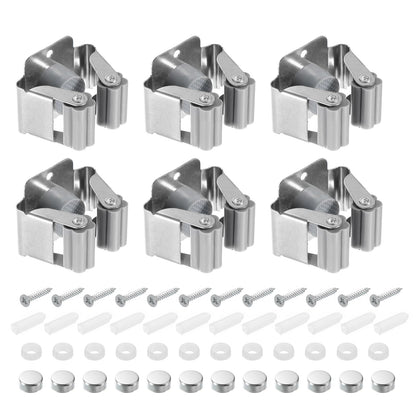 12pcs Mop Broom Holder Wall Mount