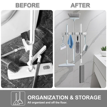 Broom Holder Wall Mount