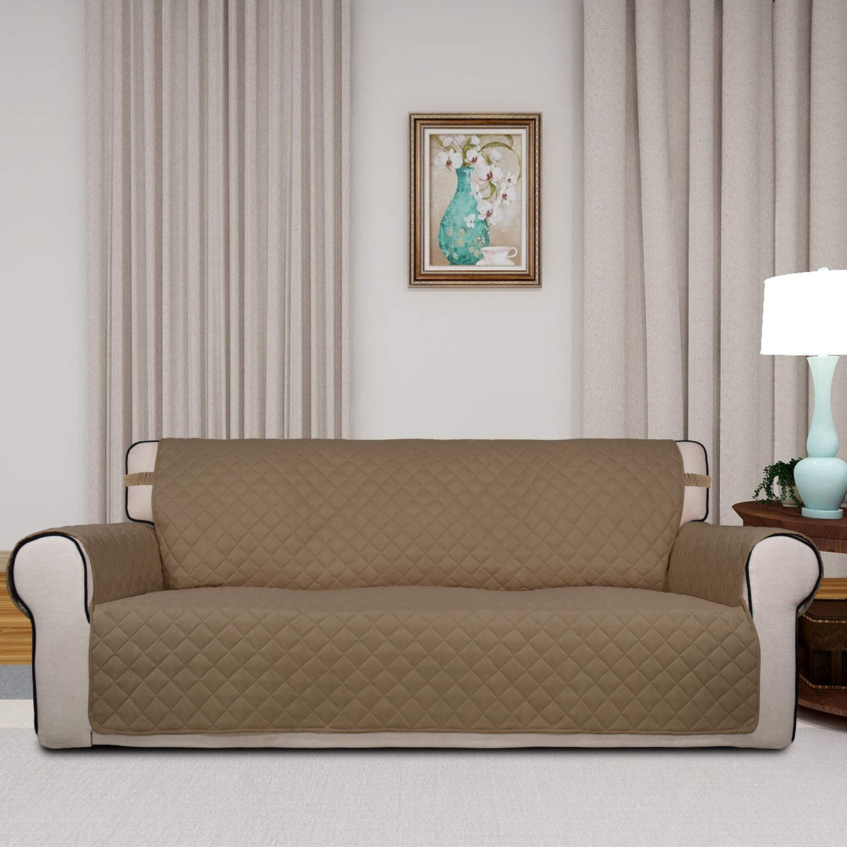 Reversible Quilted Sofa Cover Dog Couch Covers for Sofa