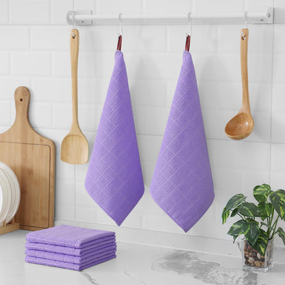 100% Cotton Terry Kitchen Dish Cloths (12 Count)