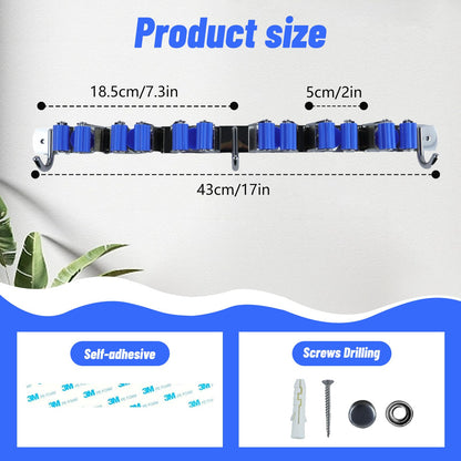 Mop Broom Holder Wall Mounted