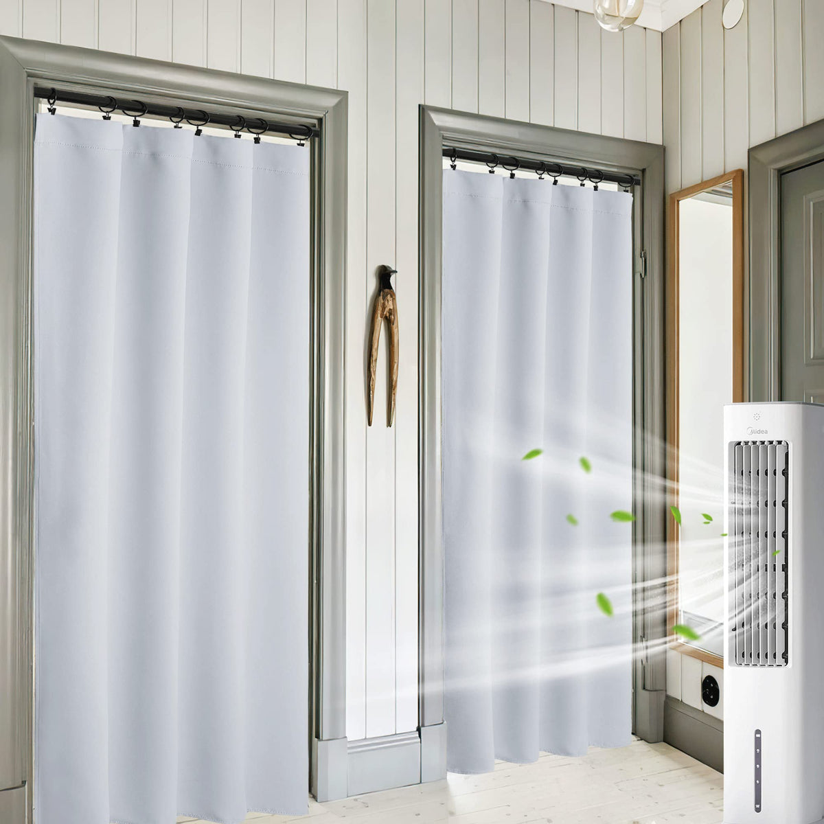 Curtains for Bedroom Living Room Nursery Office 72 inches Long (2 Count)