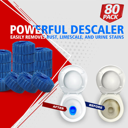 80 Pack Toilet Bowl Cleaner Tablets (80 Count)