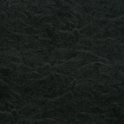 Avalon 48" Wide Vegan Leather Ottoman in Carbon Black