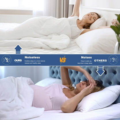 2 Pack Twin Mattress Protector Waterproof (2 Count)