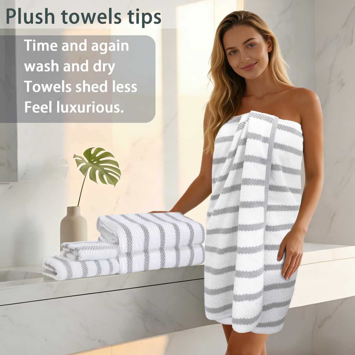 Bath Towels 4PC (4 Count)