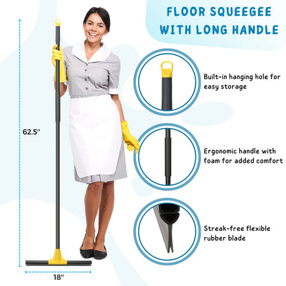 Squeegee Broom for Floor