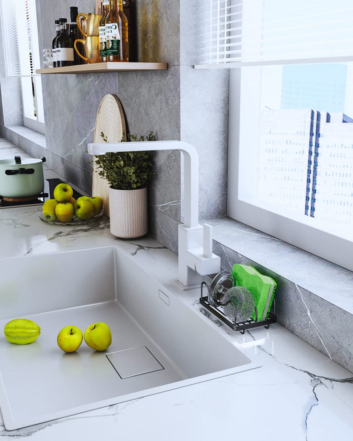 Sponge Holder for Kitchen Sink