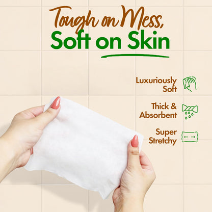 Bamboo Wipes Pack of 4 (240 Count)