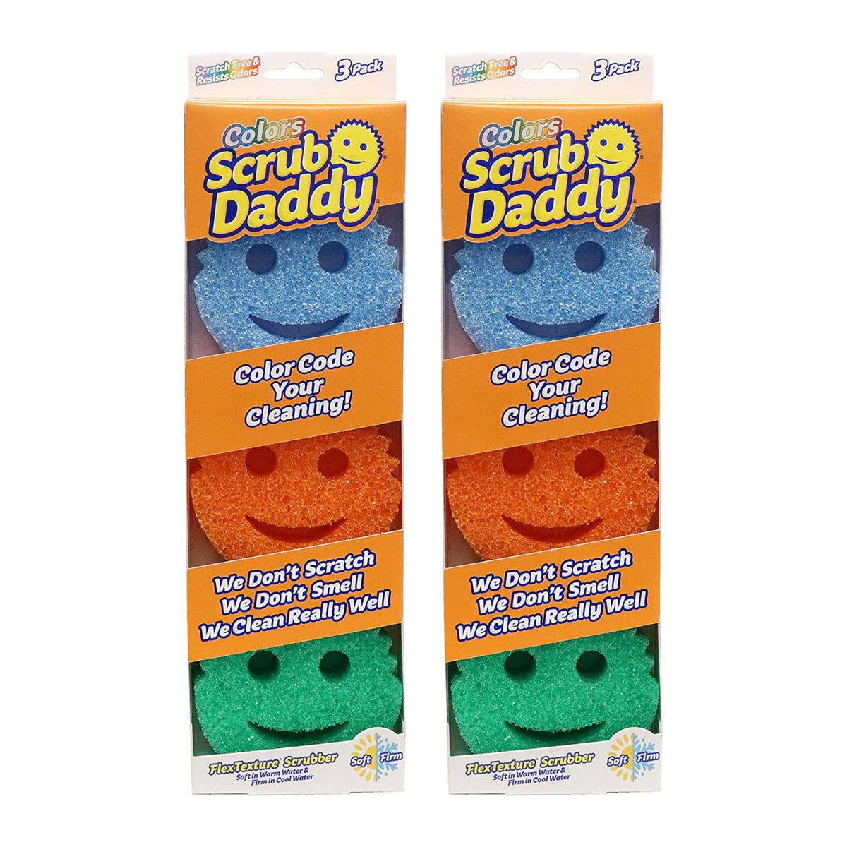 Colors Kitchen Sponge Variety Pack (6 Count)
