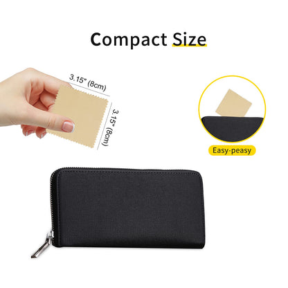 100pcs Premium Jewelry Cleaning Cloth (100 Count)
