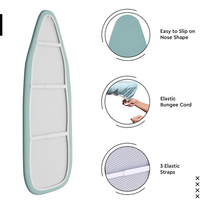Padded Ironing Board Cover and Pad 42"x14" Tommy