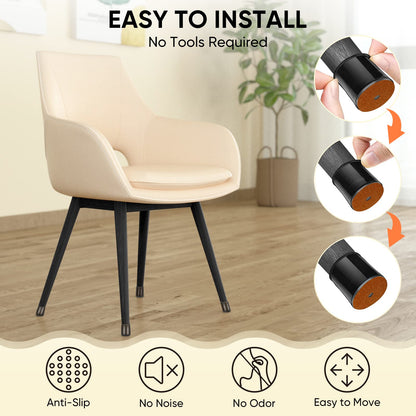 Silicone Chair Leg Floor Protectors (16 Count)