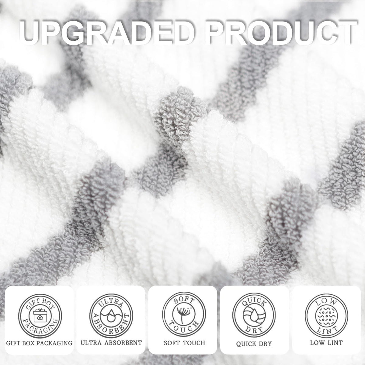 Bath Towels 4PC (4 Count)