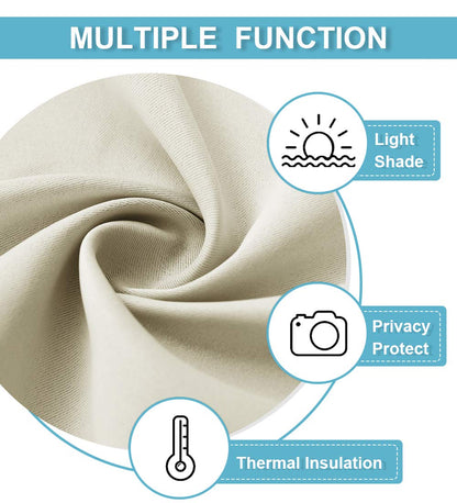 Curtains for Bedroom Living Room Dining Room 102 inches Long (2 Count)