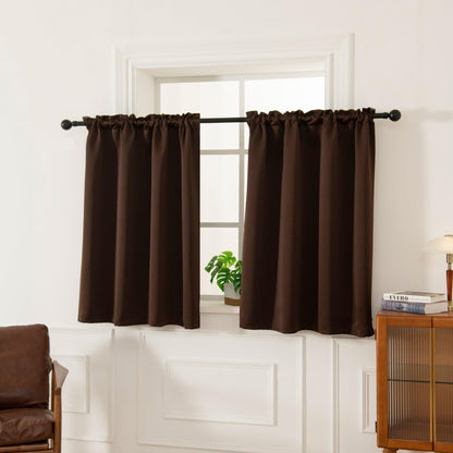 Blackout Curtains 45 Inches Long 2 Panels