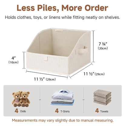 Closet Storage Bins (3 Count)