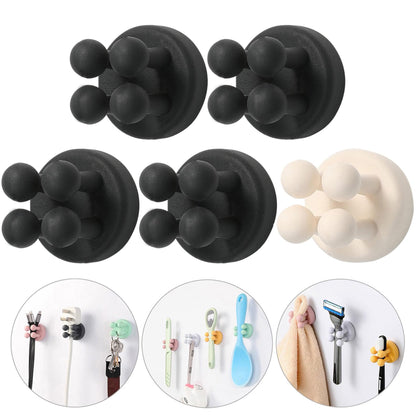 Razor Holder for Shower Hooks (4 Count)