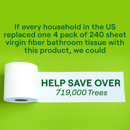 Toilet Paper 100% Recycled 2 (4 Count)