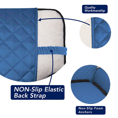 Reversible Quilted Couch Covers for Dogs Sofa Cover 4 Seater 88"