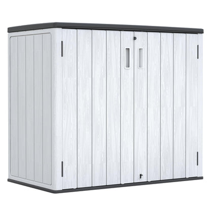 37 Cu.ft Outdoor Storage Cabinet with One Tool Kit