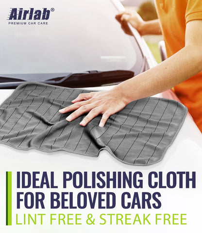 Microfiber Towels Cars Wash Drying Cleaning Cloth (4 Count)