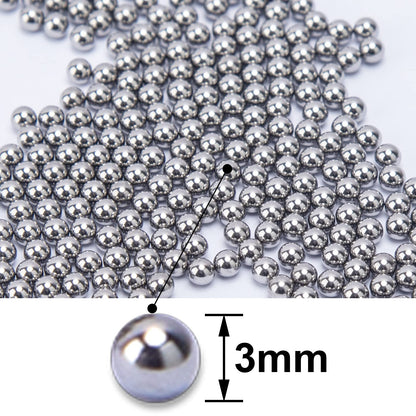 1500 PCS Metal Cleaning Beads Reusable Decanter Beads for Glass Bottles (1500 Count)