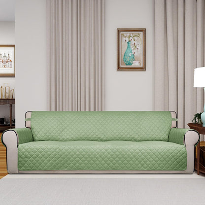 Reversible Quilted Couch Covers for Dogs Sofa Cover 4 Seater 88"