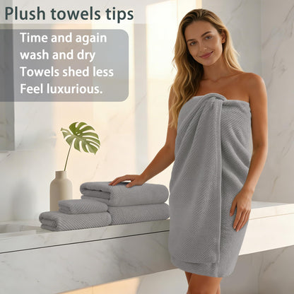 6PC Towel Set (6 Count)