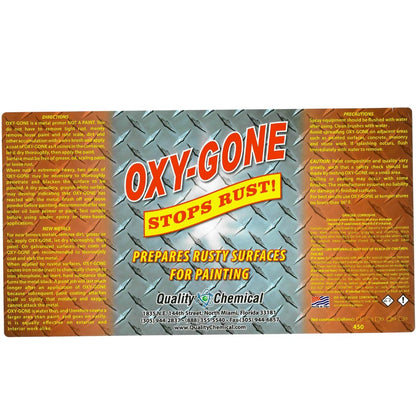 Oxy Gone Rust Remover and Metal Treatment (128 Fl Oz)